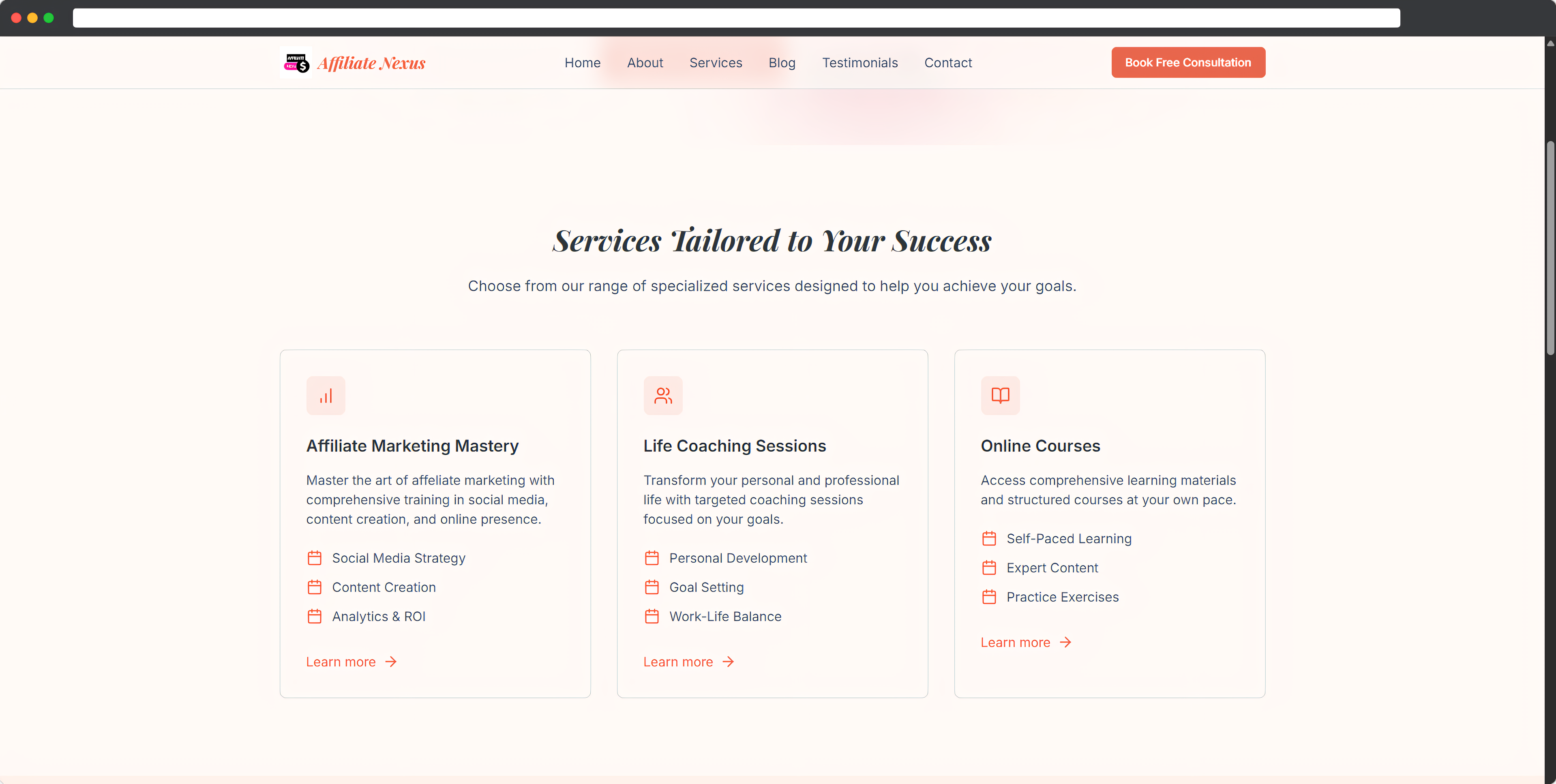 Affiliate Nexus screenshot 2