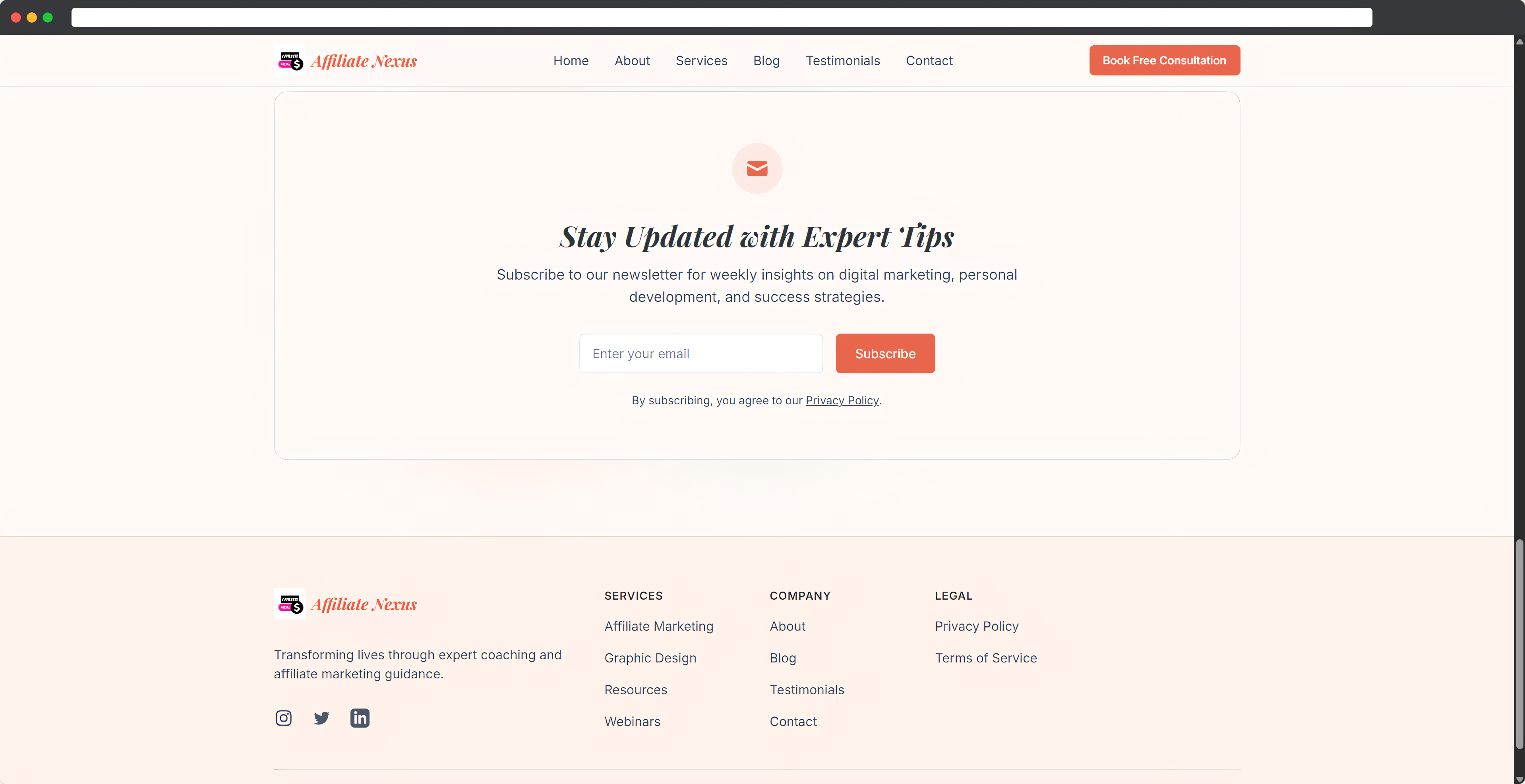 Affiliate Nexus screenshot 3